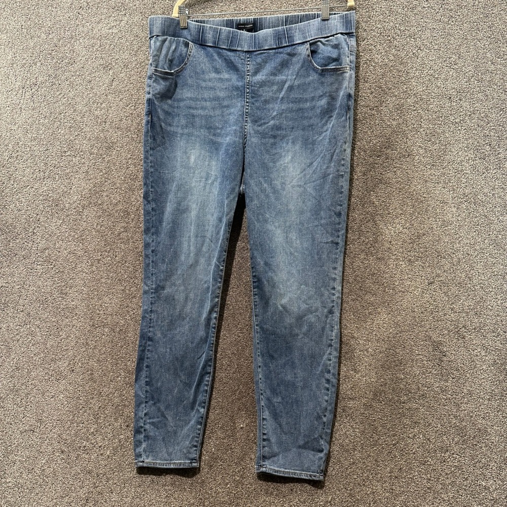 Universal Standard Comfort Dont Call Then Jeggings Jeans M (18-20) Casual Denim - Picture 1 of 15